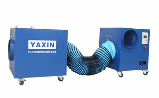 亞欣中央空調風管清洗機器人系列產品發展歷程